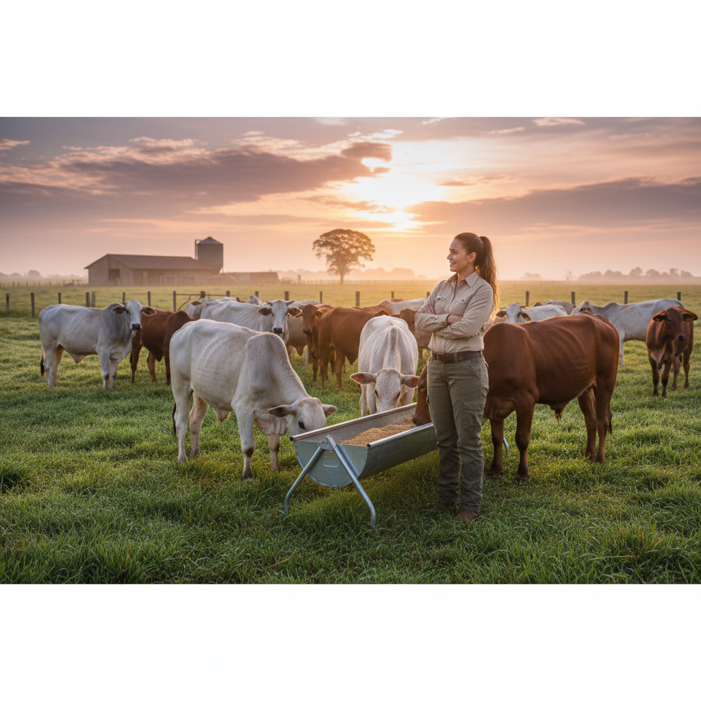 Estratégias da Núcleo Rural para manter o gado saudável