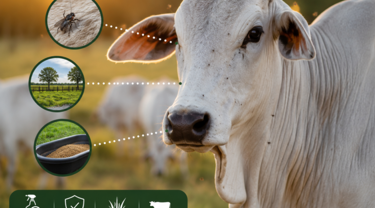 controle de mosca do chifre sem pulverização